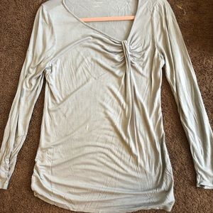Motherhood Maternity Long Sleeve Shirt Size L